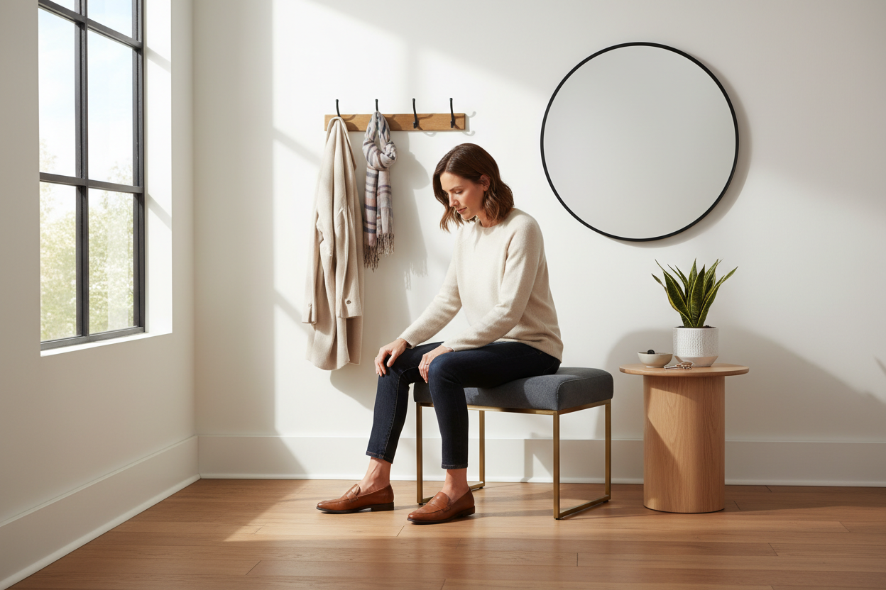Stop Hopping on One Foot: The Ultimate Guide to Styling an Entryway Stool