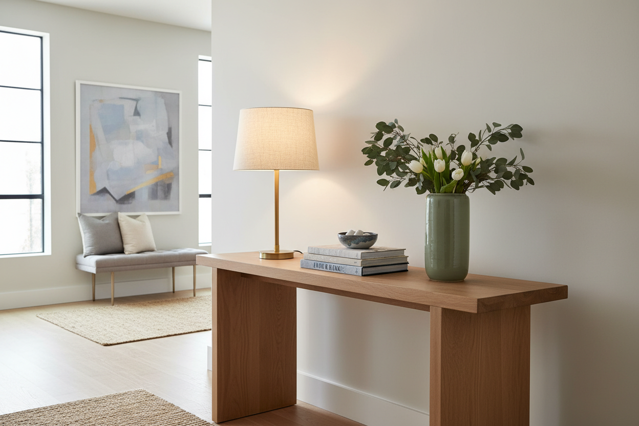 Stop Ignoring Your Hallway: How to Style the Perfect Accent Table