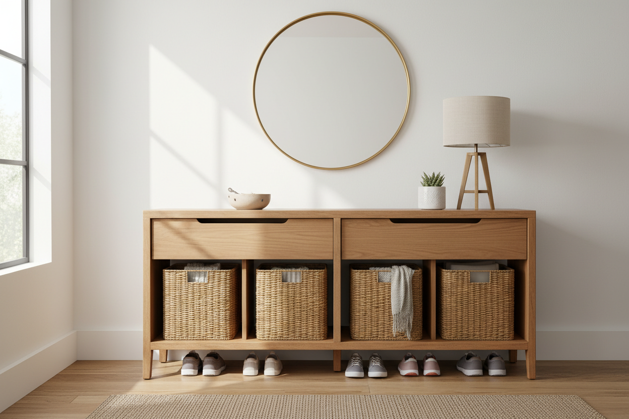 Stop the Entryway Clutter: Finding the Perfect Hall Table with Storage for Your Home