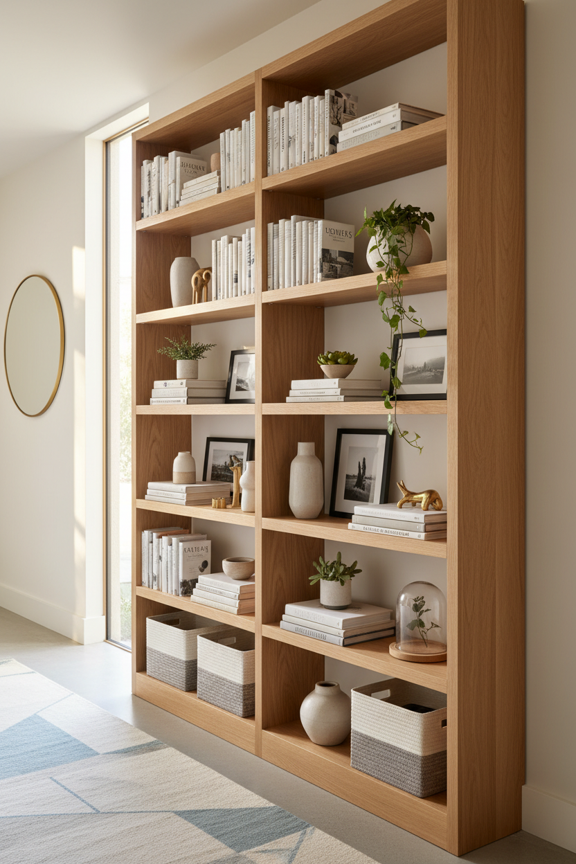 Stop Wasting Space: How to Style the Perfect Hallway or Entryway Bookcase