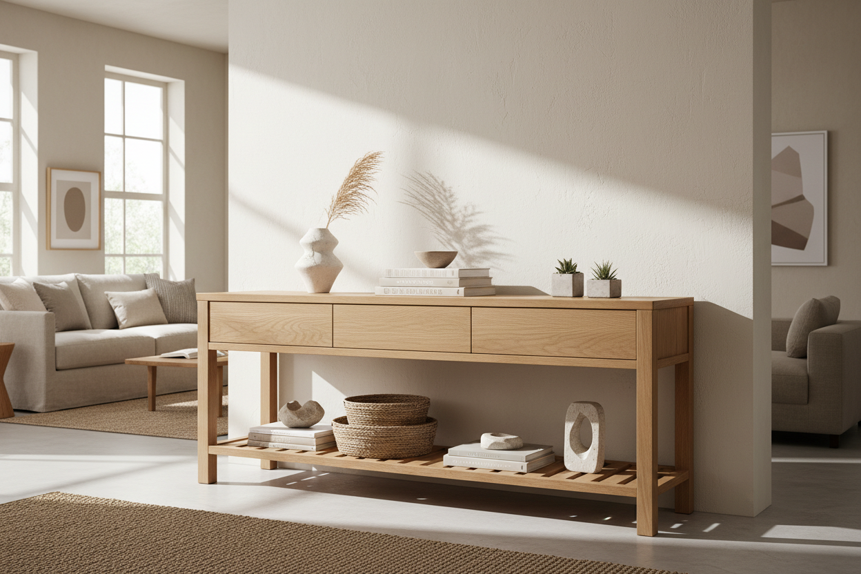 Style Meets Storage: Transforming Your Space with the Perfect Console Table
