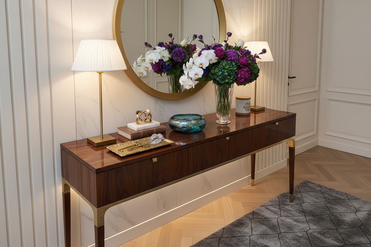 Styling Your Front Door Catch All for a Luxury Look