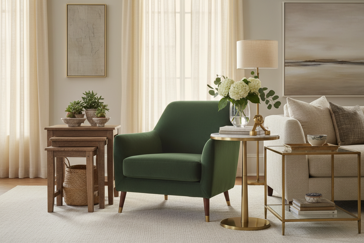 Stylish Accent Table Ideas to Elevate Your Living Room