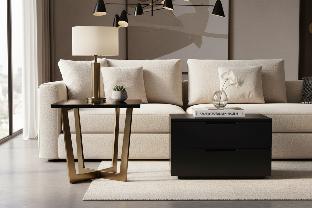 Stylish Black End Tables That Bring Sophistication Home