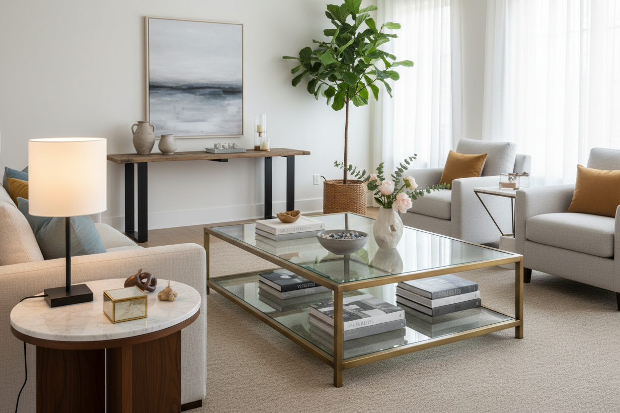 Stylish Decorative Tables to Elevate Your Living Room