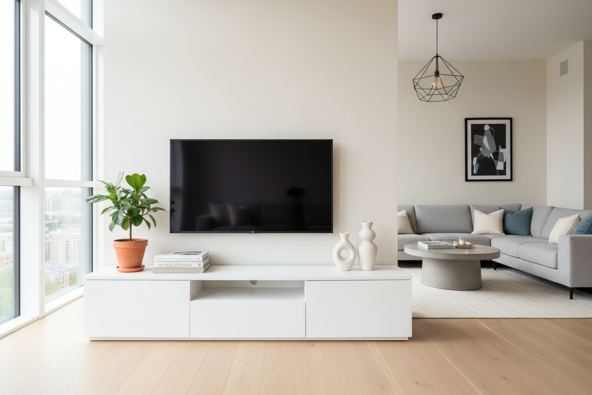 Stylish White TV Stands to Elevate Your Living Space