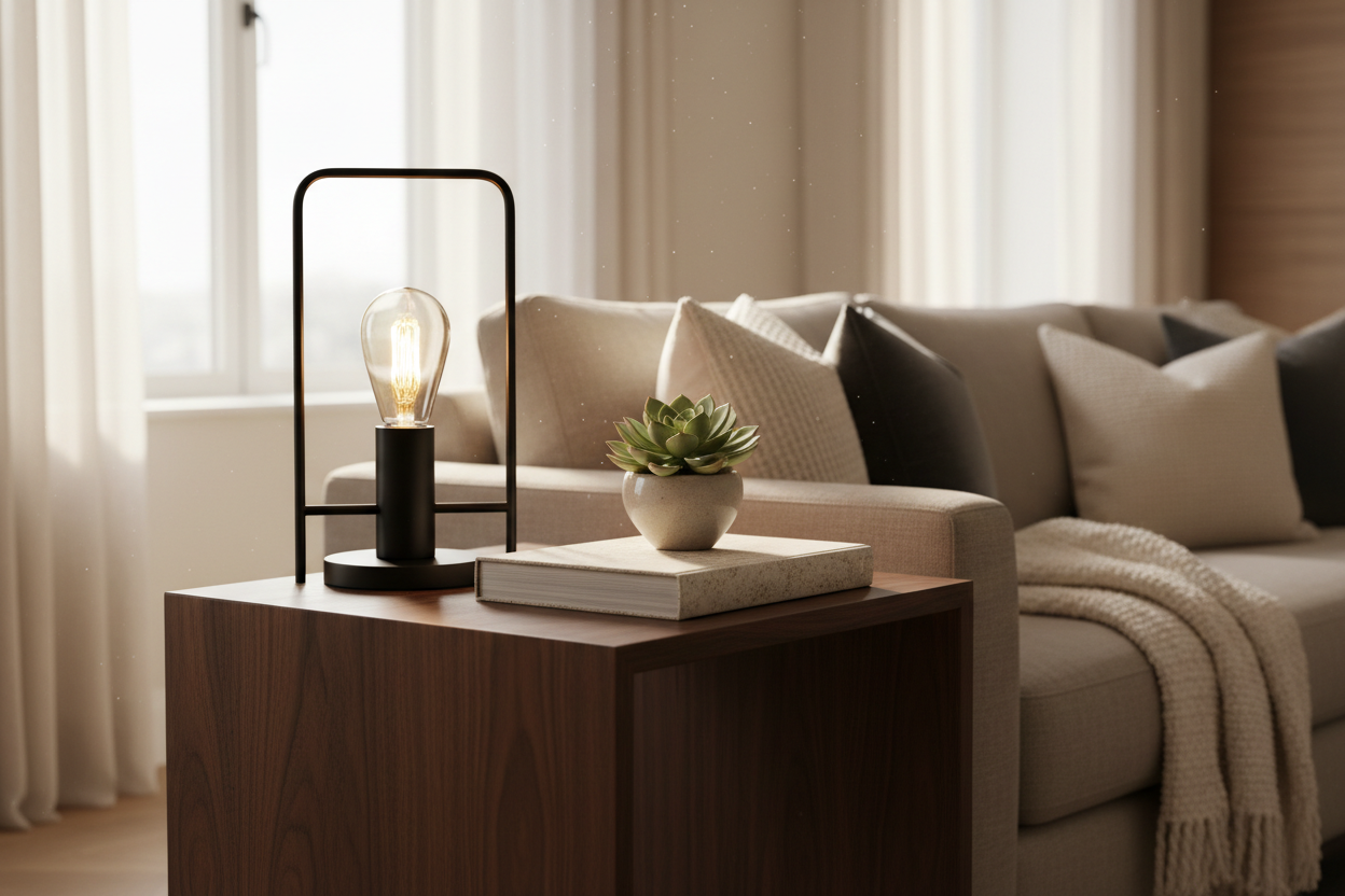 The Art of Subtraction: How to Choose the Perfect Minimalist Side Table