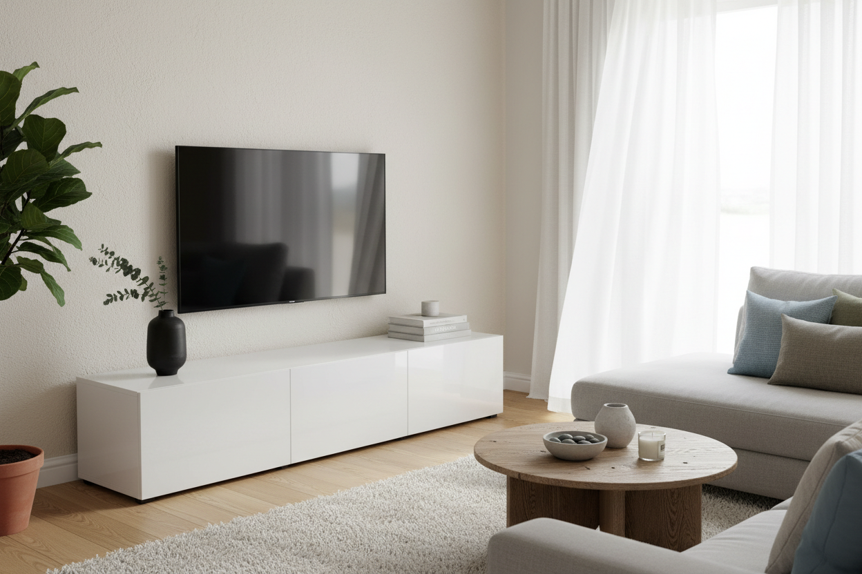 The Bright Choice: Why a White TV Stand Might Be Your Perfect Living Room Upgrade