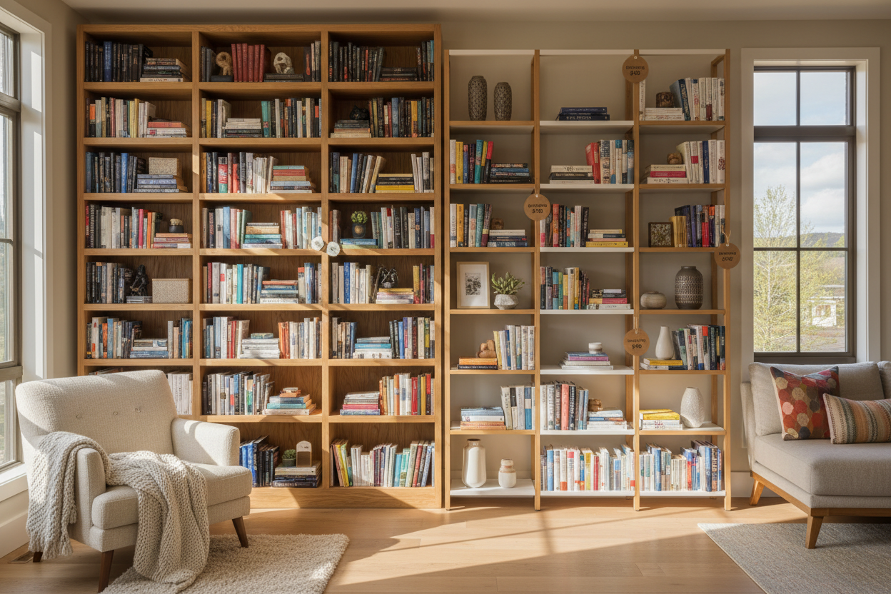 The Real Cost of Finding the Perfect Bookshelf (And Where to Actually Buy One)