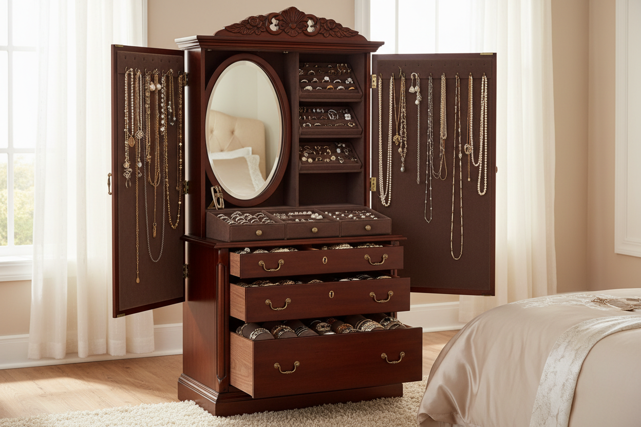 The Ultimate Guide to Choosing the Perfect Jewelry Armoire