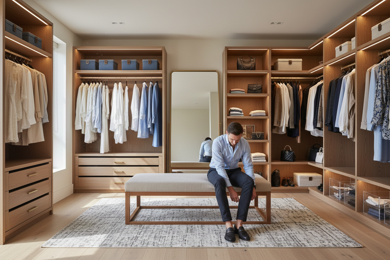 The Underrated Upgrade: How a Closet Bench Transforms Your Routine
