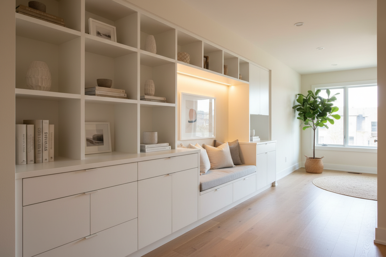 Unlock Your Home's Potential with Custom Hallway Built-Ins