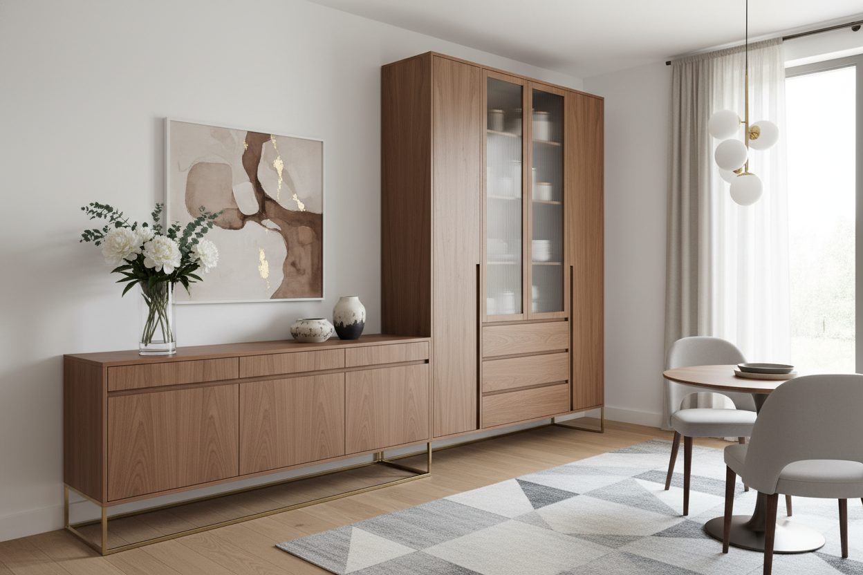 Upgrade Your Home with a Stylish Sideboard and Pantry Set