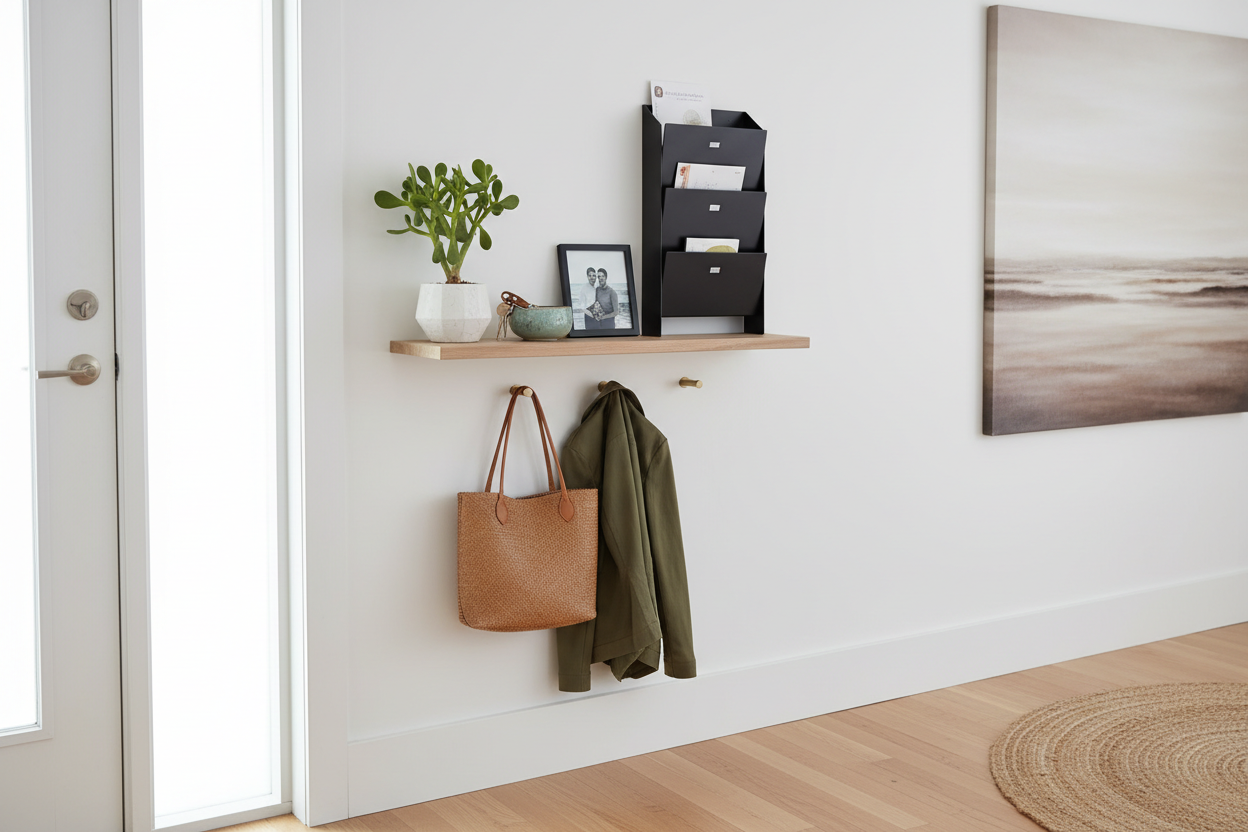 Why a Front Door Shelf Is the Ultimate Clutter Killer (And How to Style It)