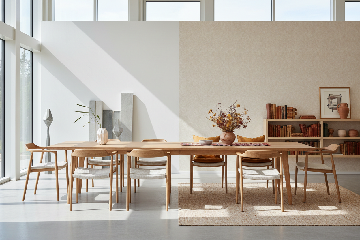 Why a Light Oak Dining Set is the Ultimate Chameleon for Your Home