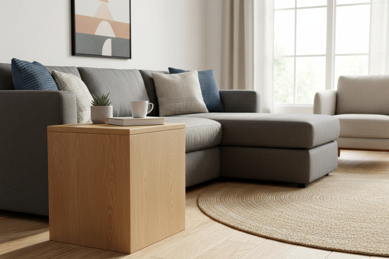 Why a Low-Profile 15-Inch Side Table Might Be the Design Fix You Need