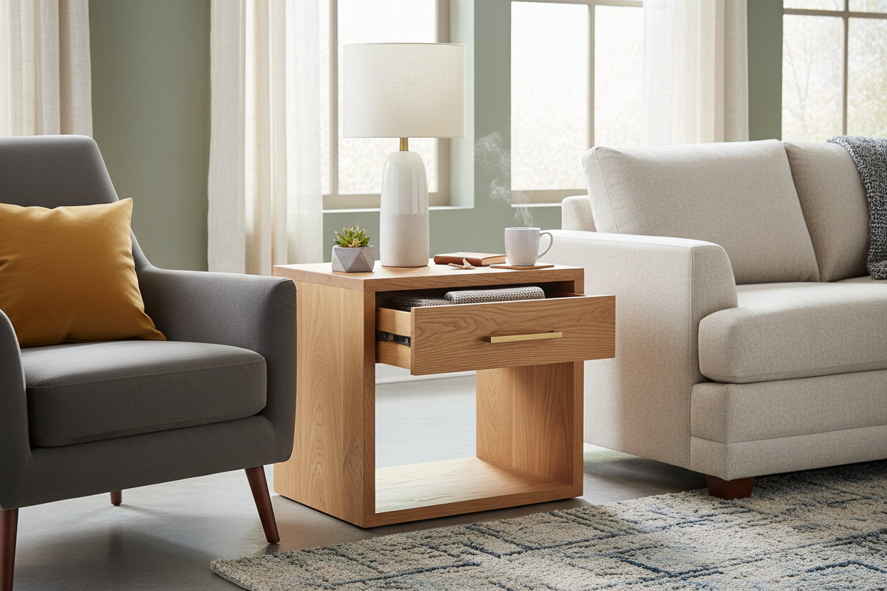 Why an Accent Table with Drawer Might Be the Most Underrated Piece in Your Home