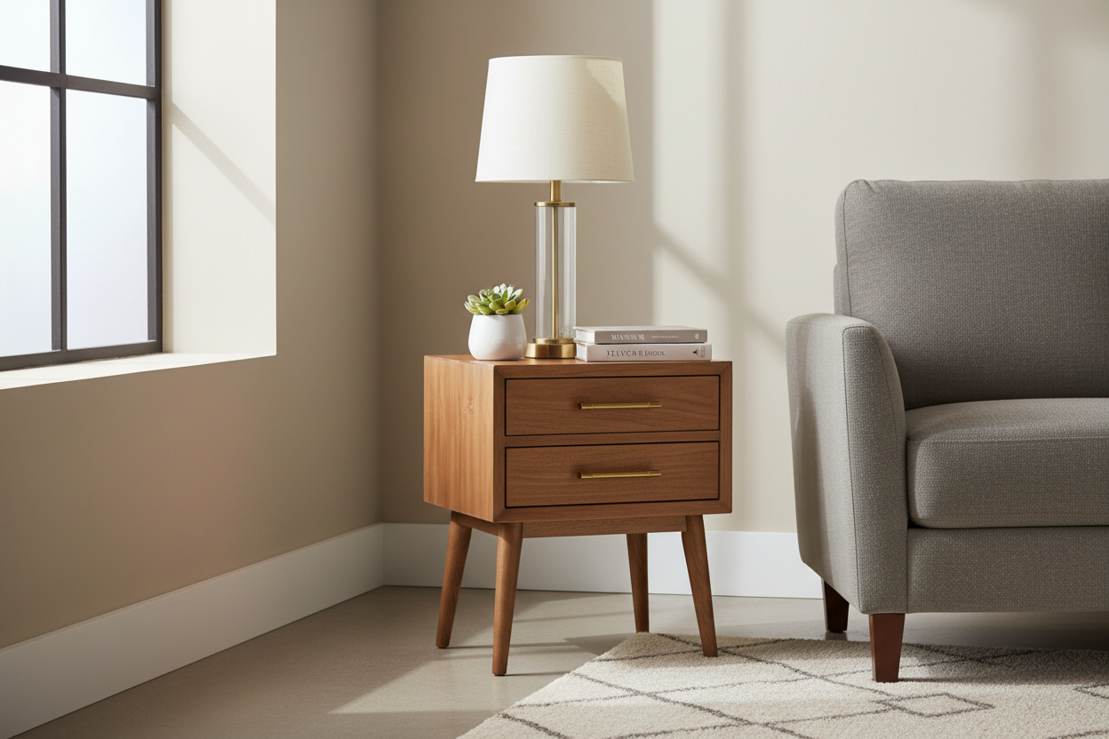 Why That Empty Corner Needs a Small Accent Table with Drawers (And How to Choose One)