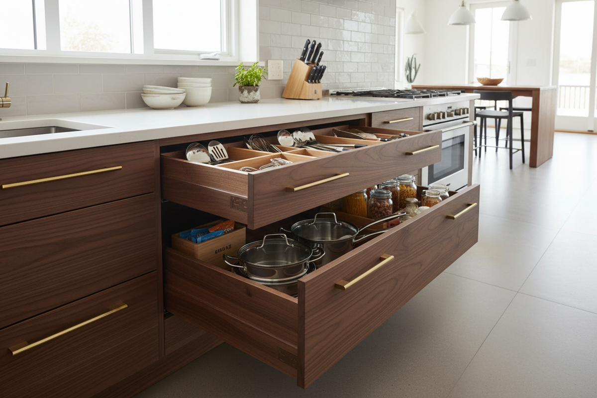 Why the 2 Drawer Base Cabinet is the Storage Hero Your Kitchen Needs