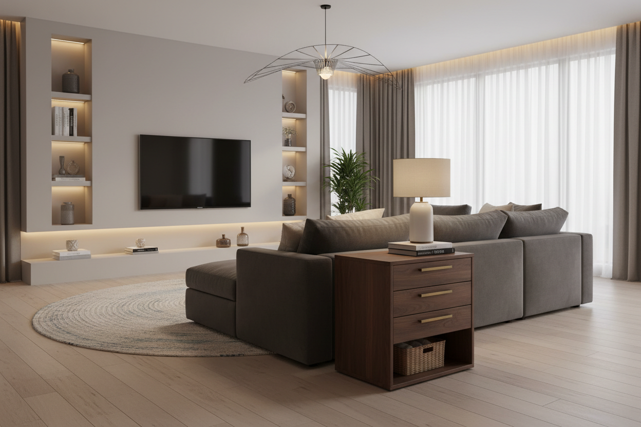 Why Your Living Room Needs a Pocket-Sized Powerhouse: The Magic of Drawer Accent Tables