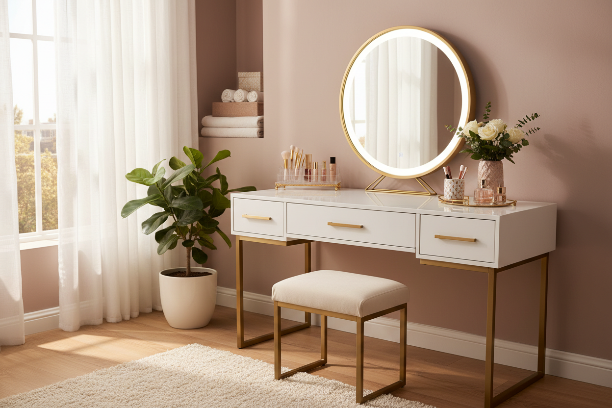 Your Dream Vanity Awaits: Finding the Perfect Makeup Station for Every Space and Budget