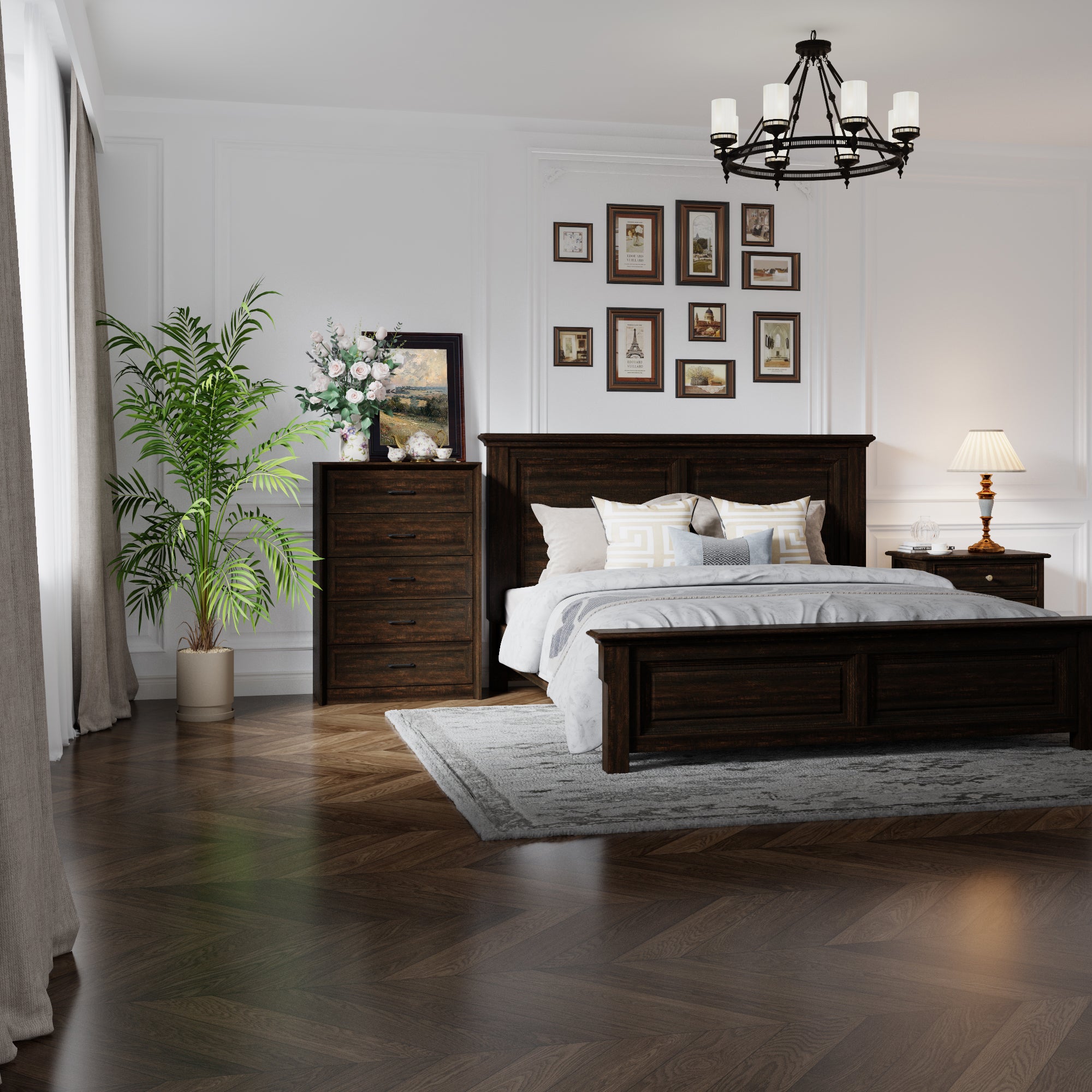 5-Drawer Dresser With Elegent Design