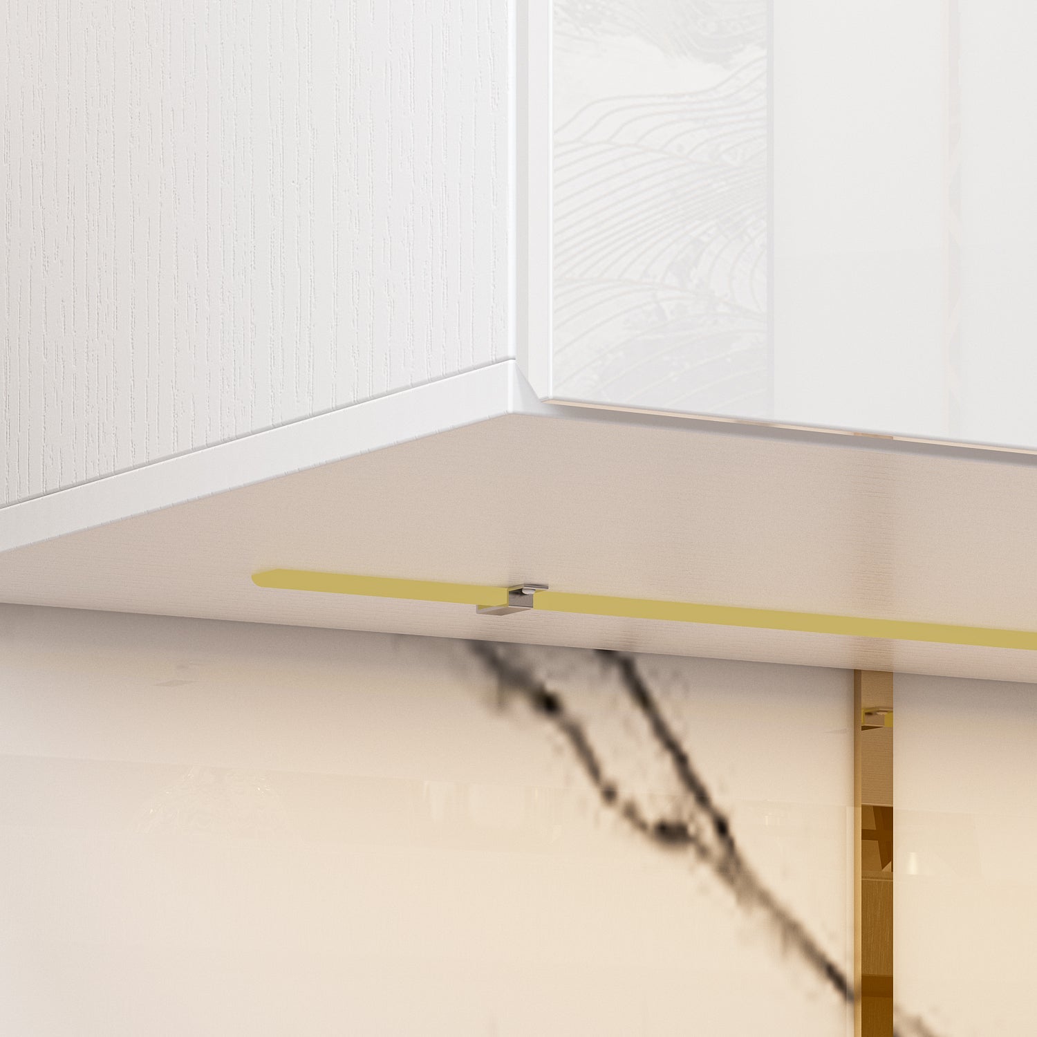 Floating TV Stand Wall Mounted Media Console Entertainment Center