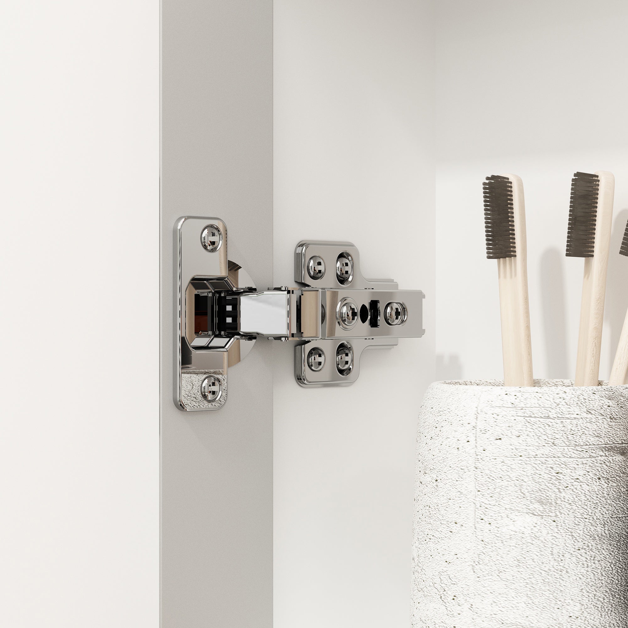 Bathroom Medicine Cabinet With Lights and Defogger(Triple Door)