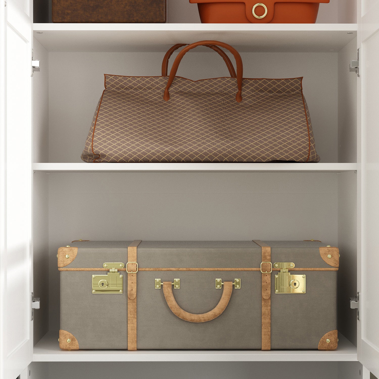 Hall Tree 59.1'' Wide with Bench and Shoe Storage