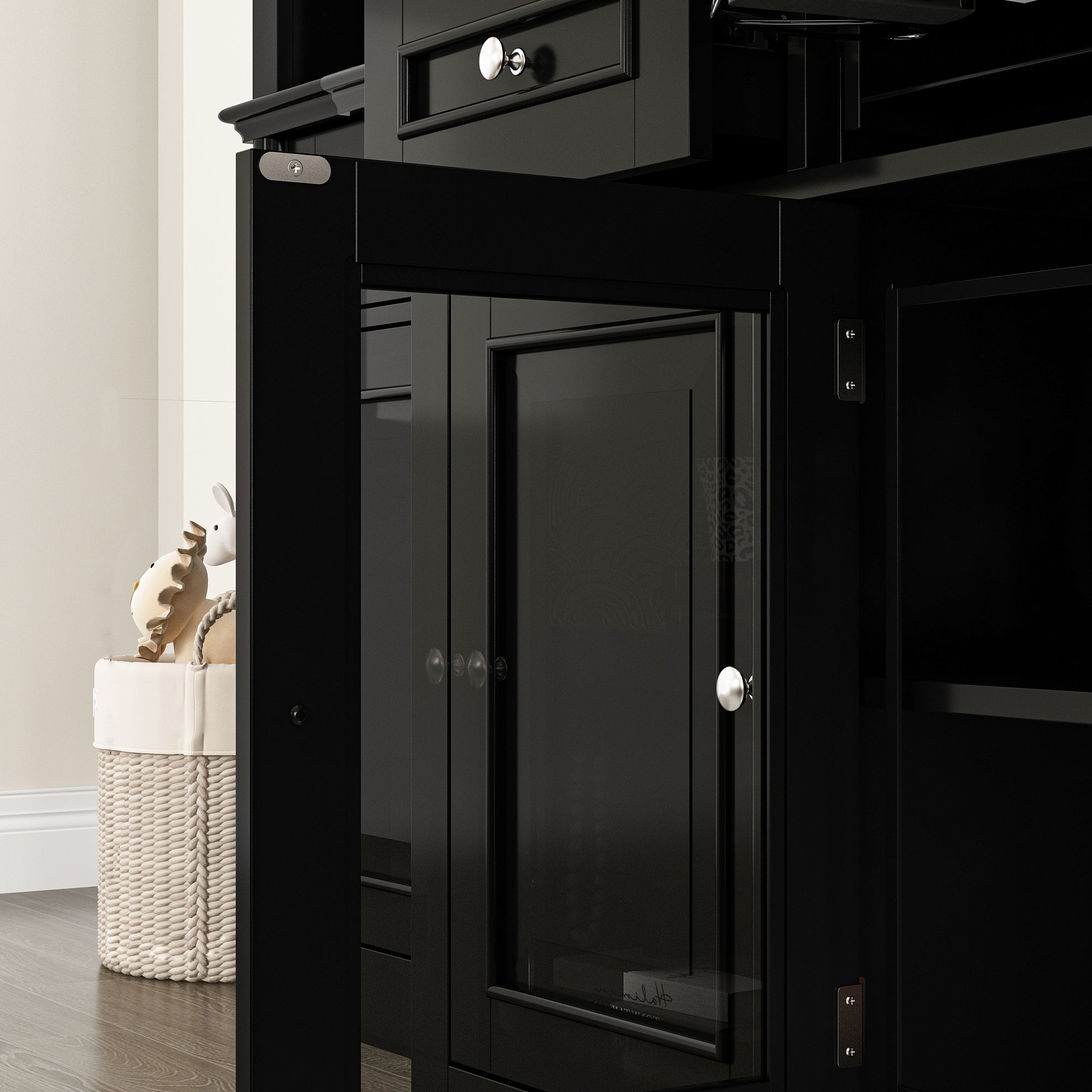 TV Hutch Large Entertainment Center