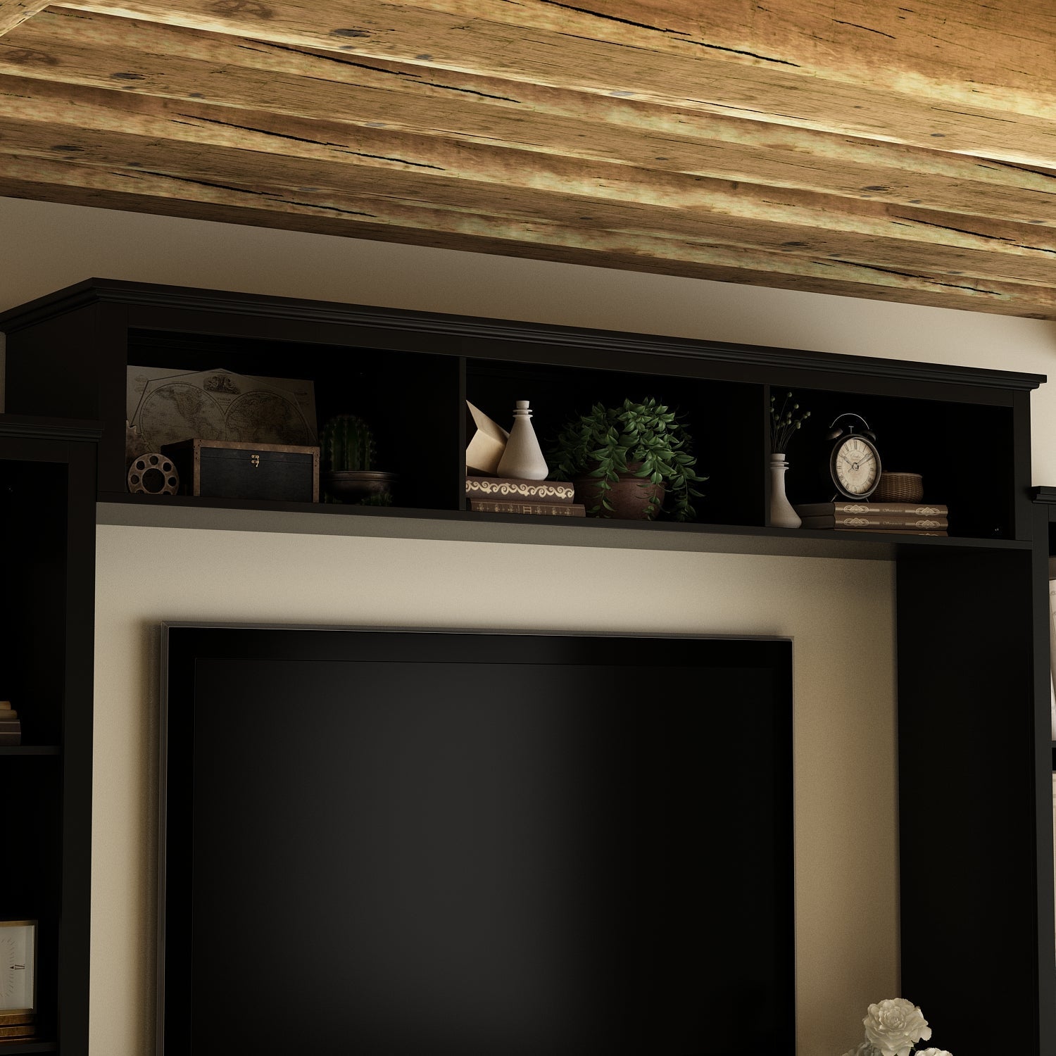 TV Bench Large Entertainment Center