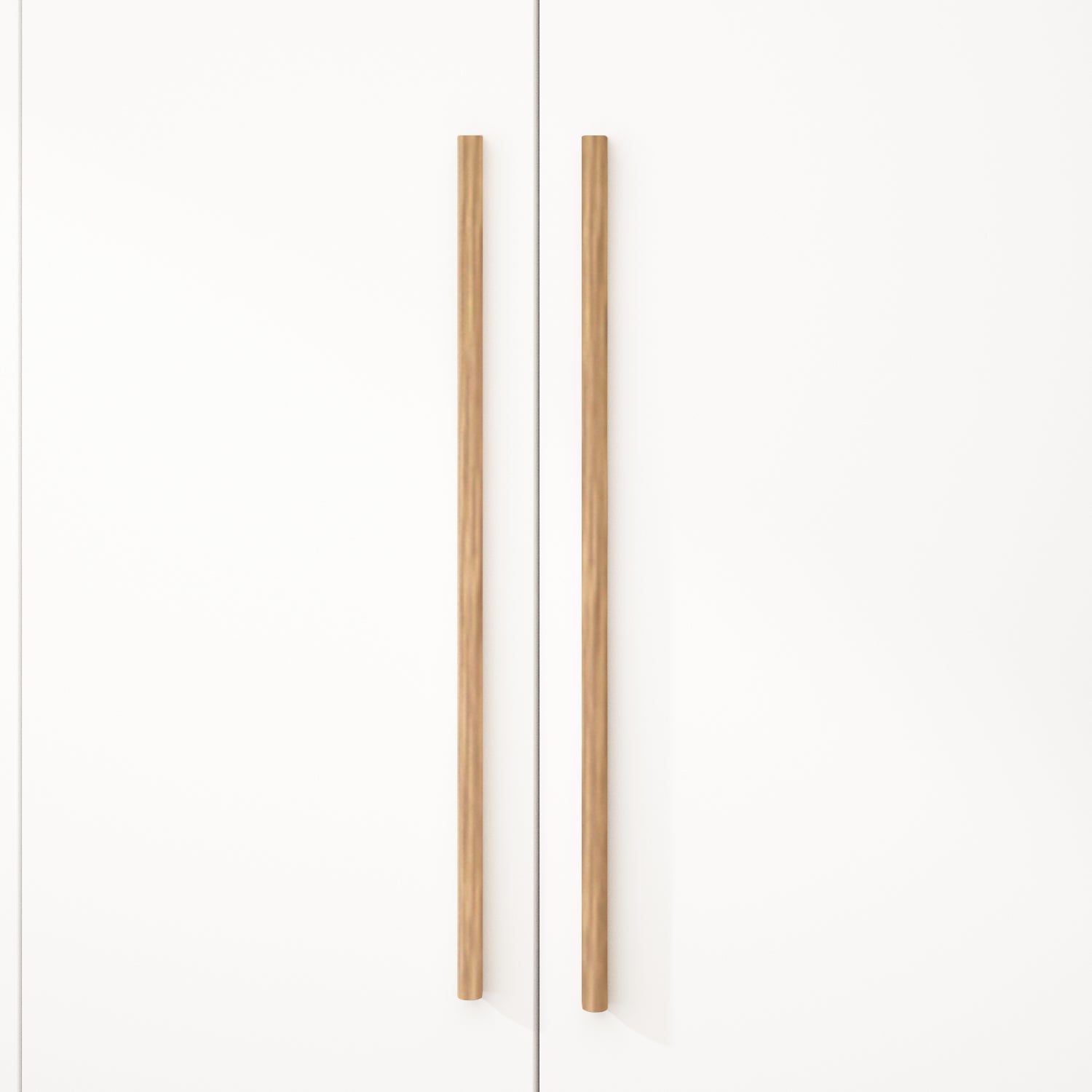 Armoire Solid Wood Clothes Organizer Storage Cabinet 4-Door Wardrobe Family Closet