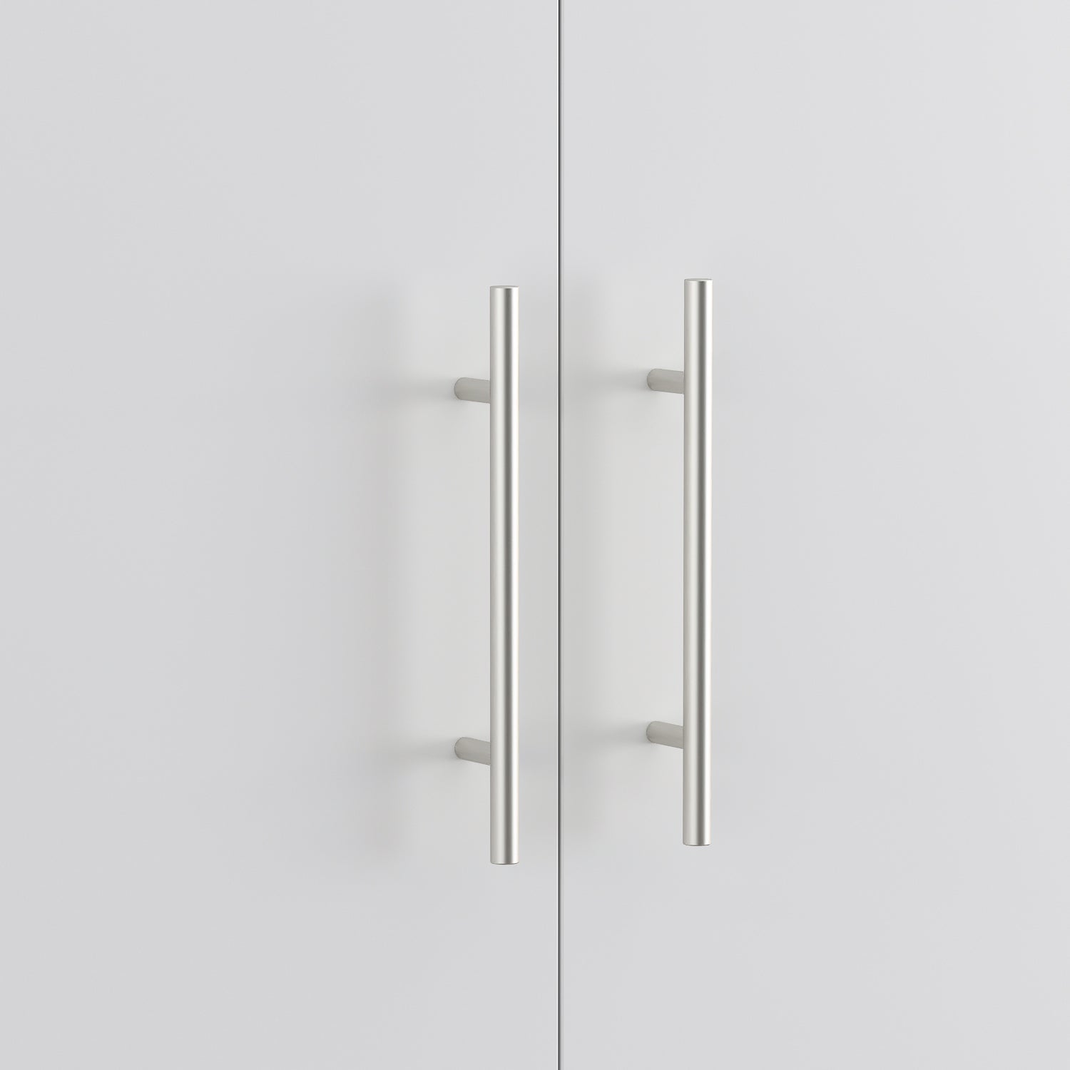 2-Door Wardrobe Cabinet with 1 Drawer Armoire for Bedroom Storage