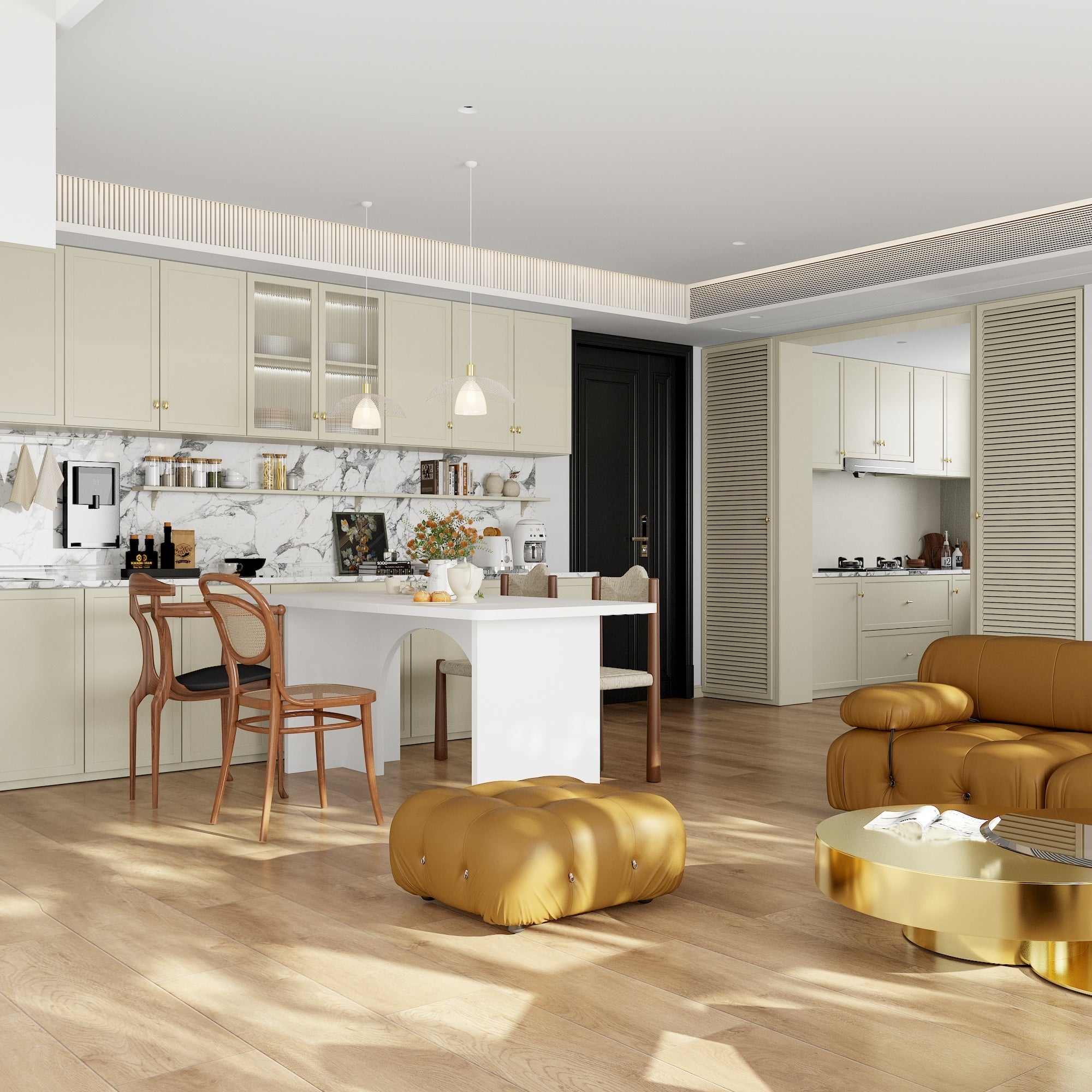 74.8”W Dining Table