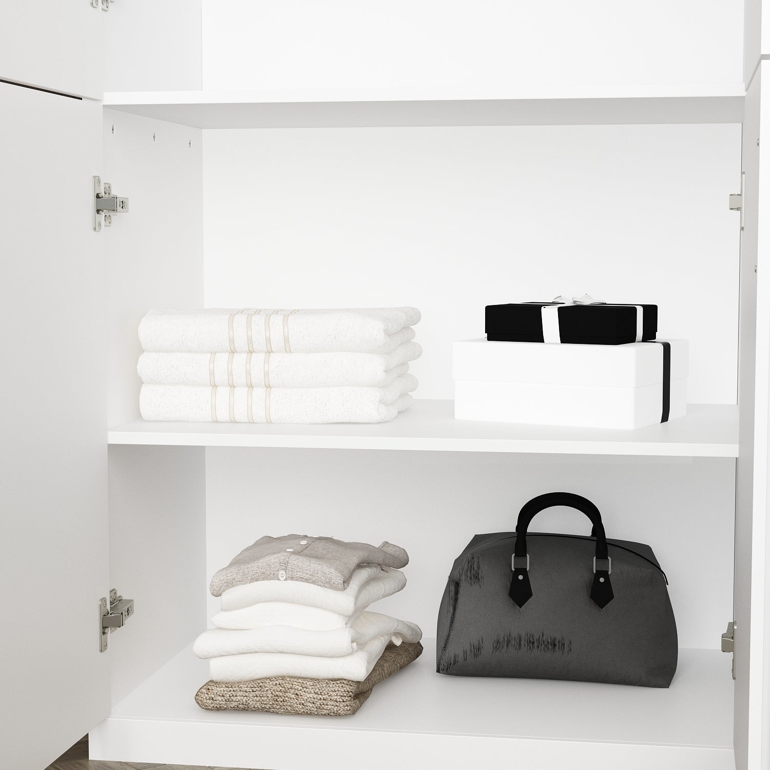 43'' H X 65'' W Queen Bookcase Headboard