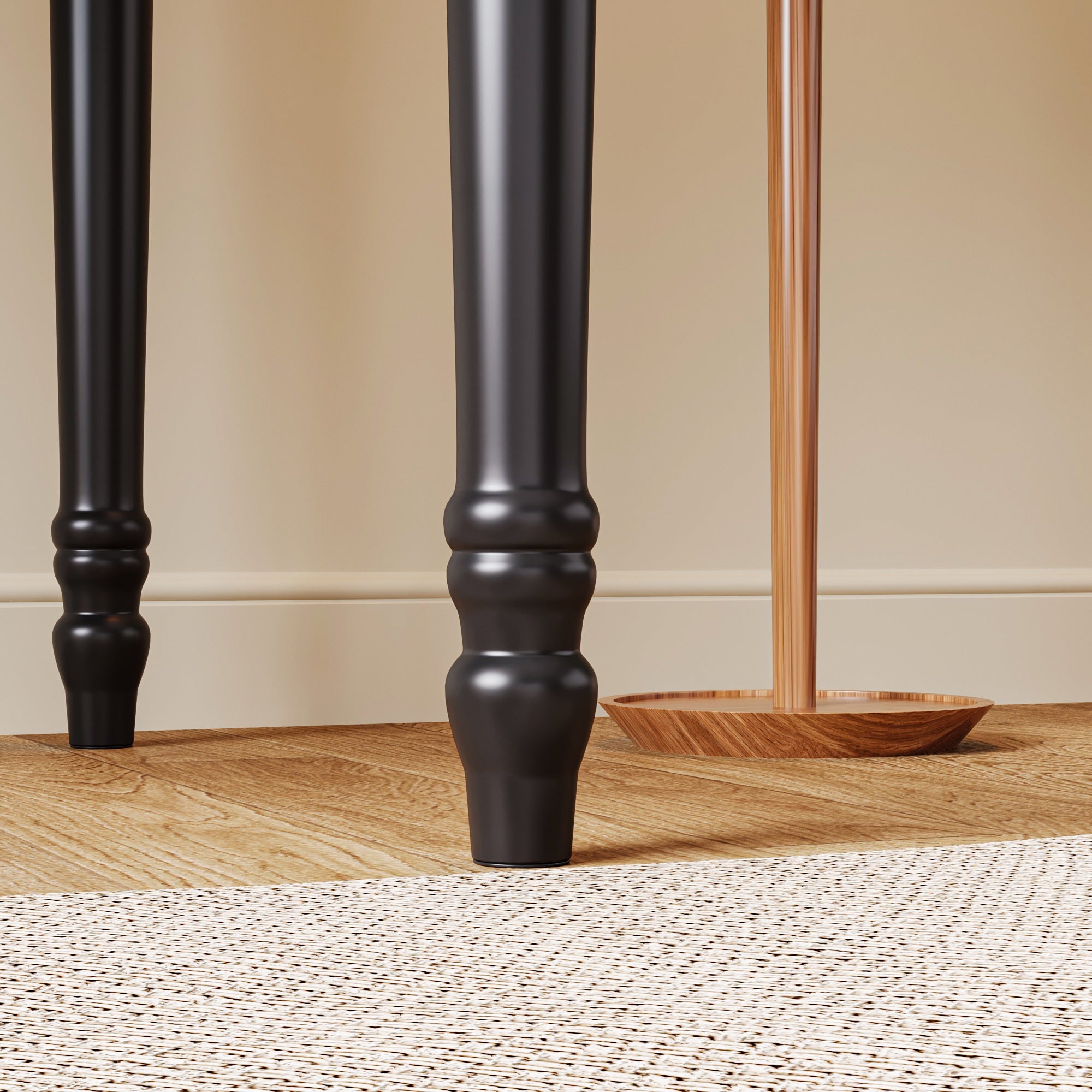 47.2'' W Rectangle Writing Desk With Drawer And Alien Shaped Design