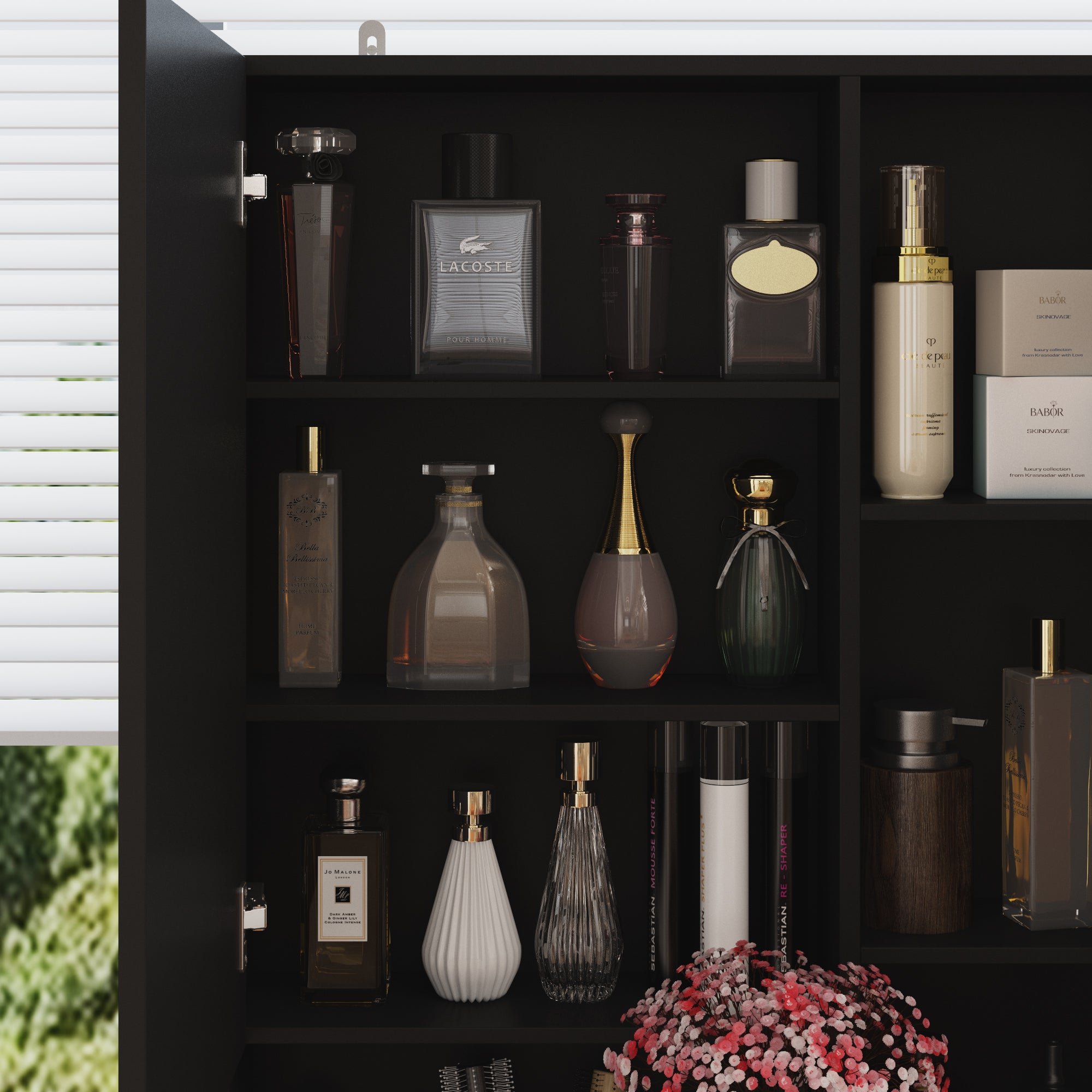 63'' H 3 Drawer Armoire Wardrobe With Adjustable LED Dressing Mirror