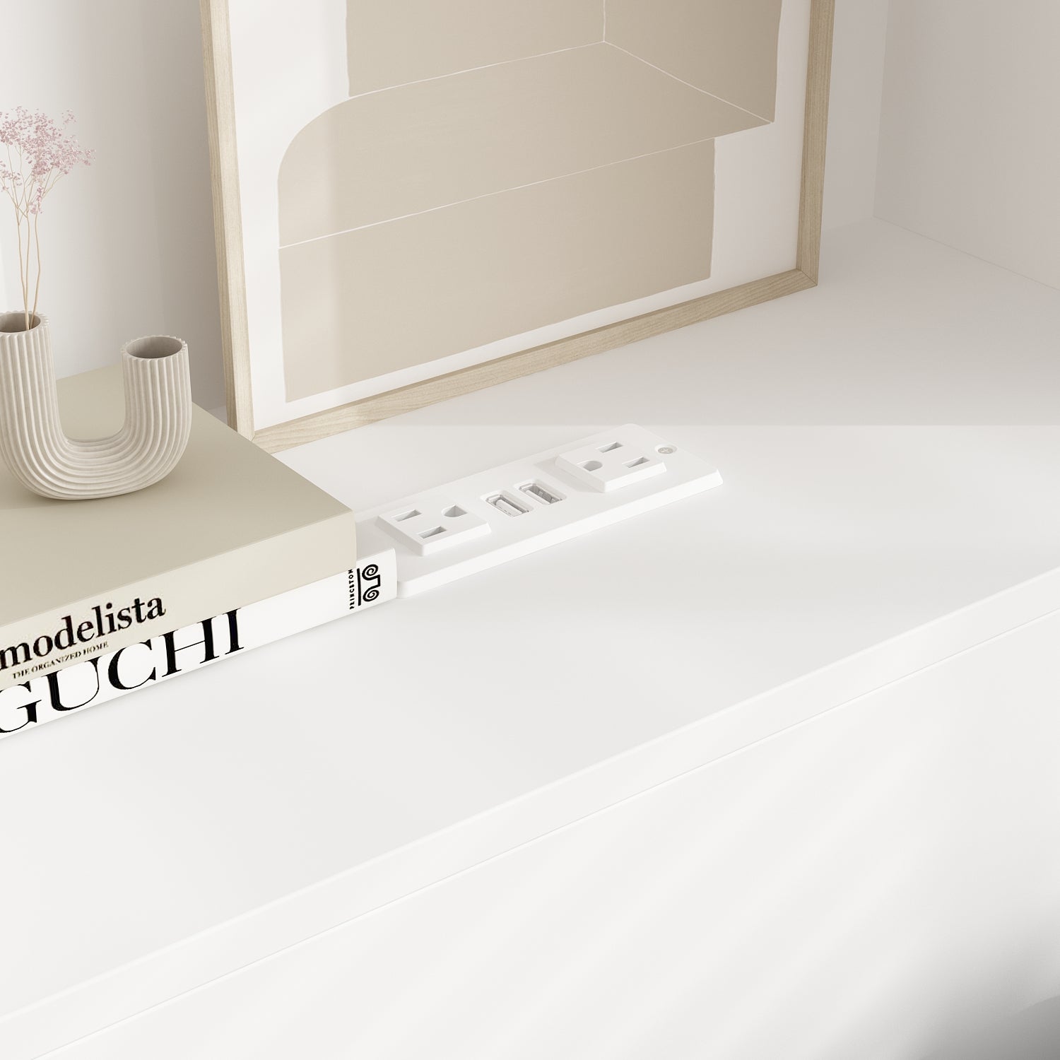 43'' H X 65'' W Queen Bookcase Headboard