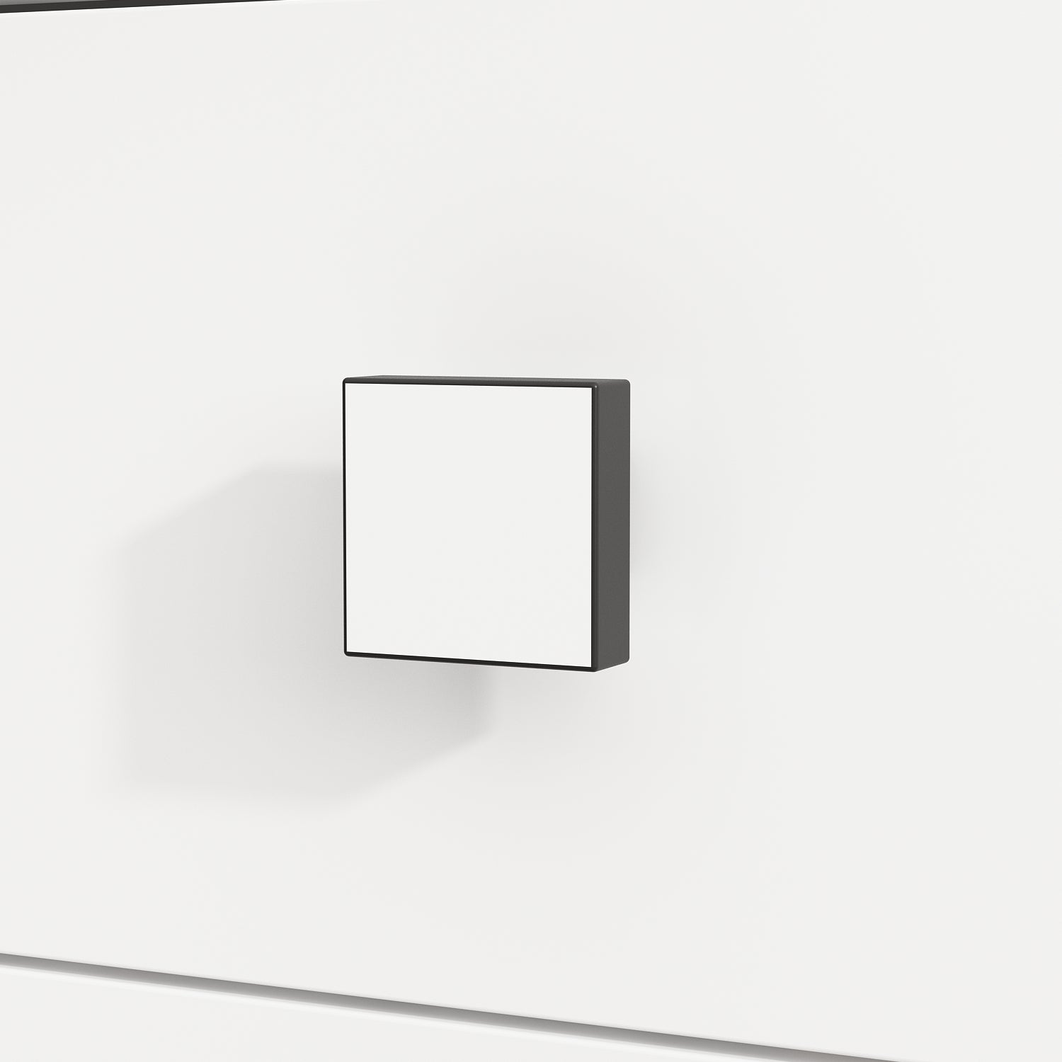 Modern 8-Drawer Storage Cabinet With Square Handles