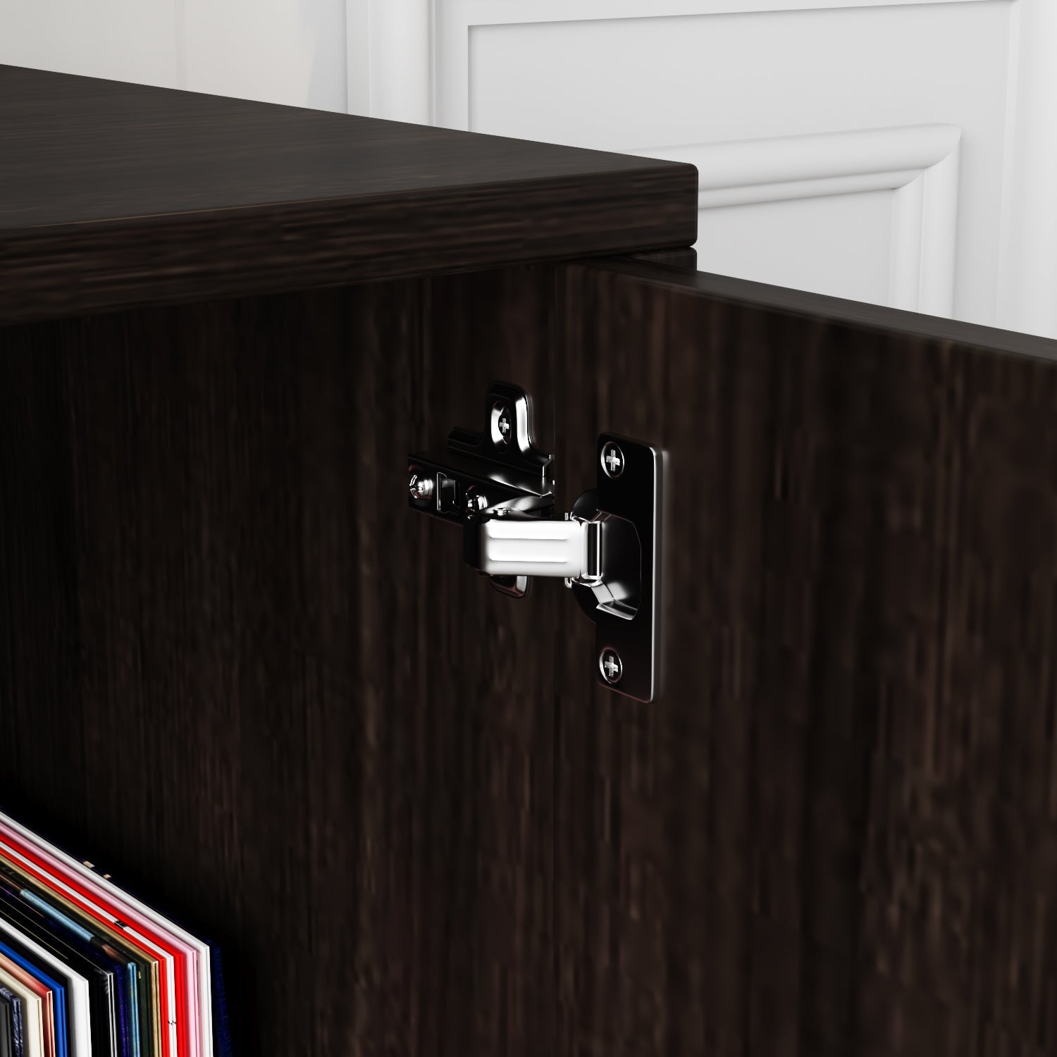 Morden TV Stand Storage Media Console Entertainment Center with Storage