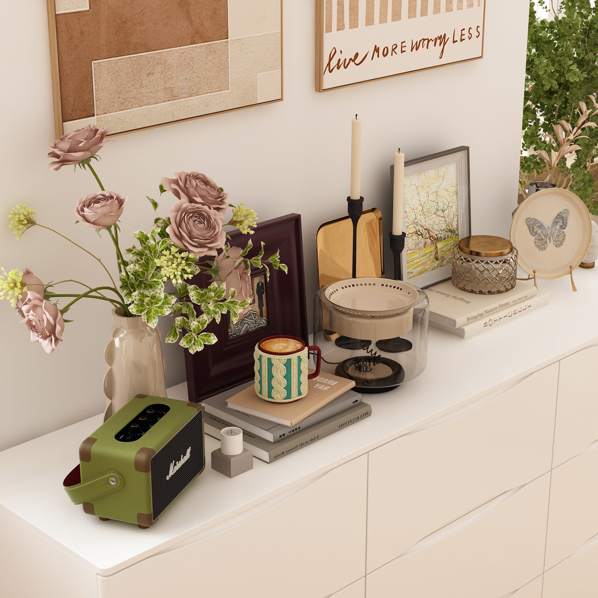 9-Drawer Dresser With Elegent Style