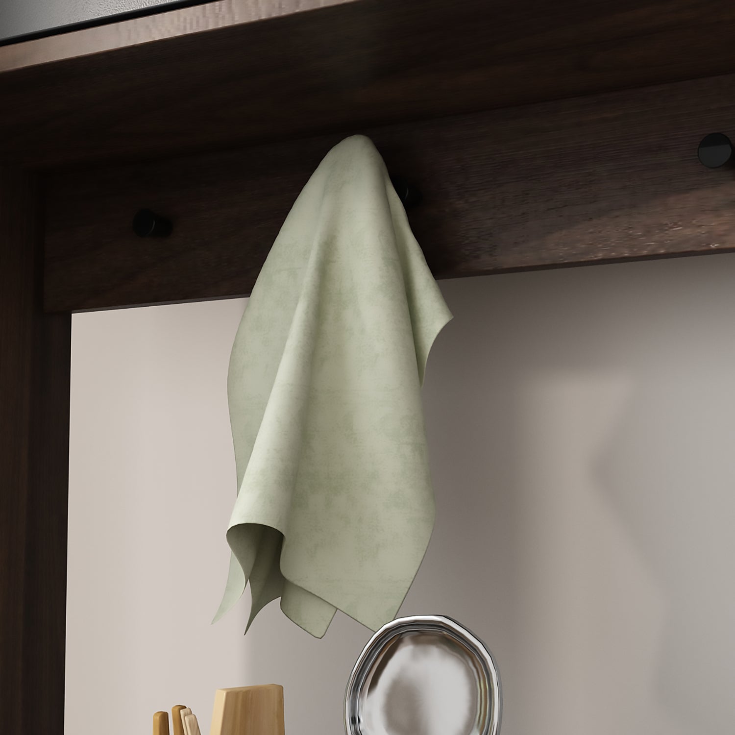 Storage Sideboard Cabinet Cupboard with Drawers and Glass Doors for Kitchen Organization