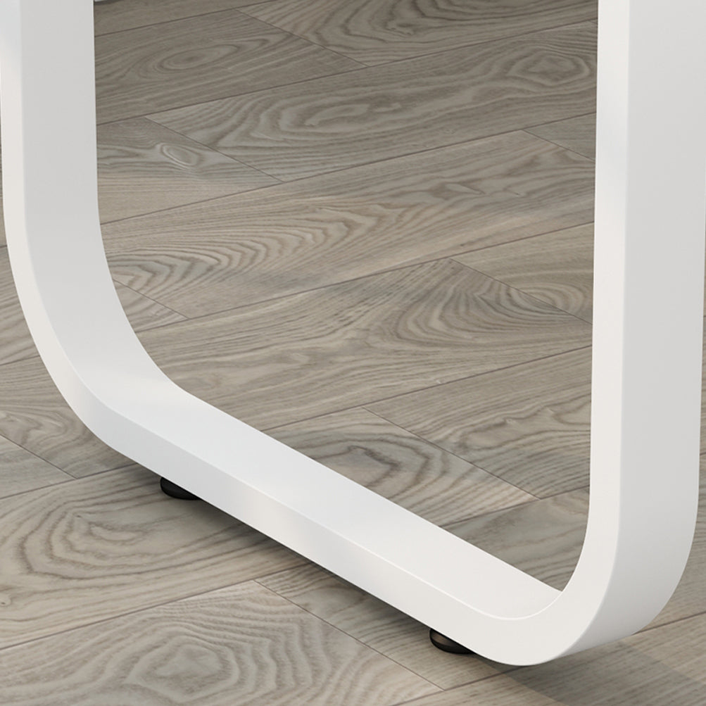 Home Office Computer Desk Corner Desk with 3 Drawers and 2 Shelves, 55 Inch Large L-Shaped Study Writing Table with Storage Cabinet