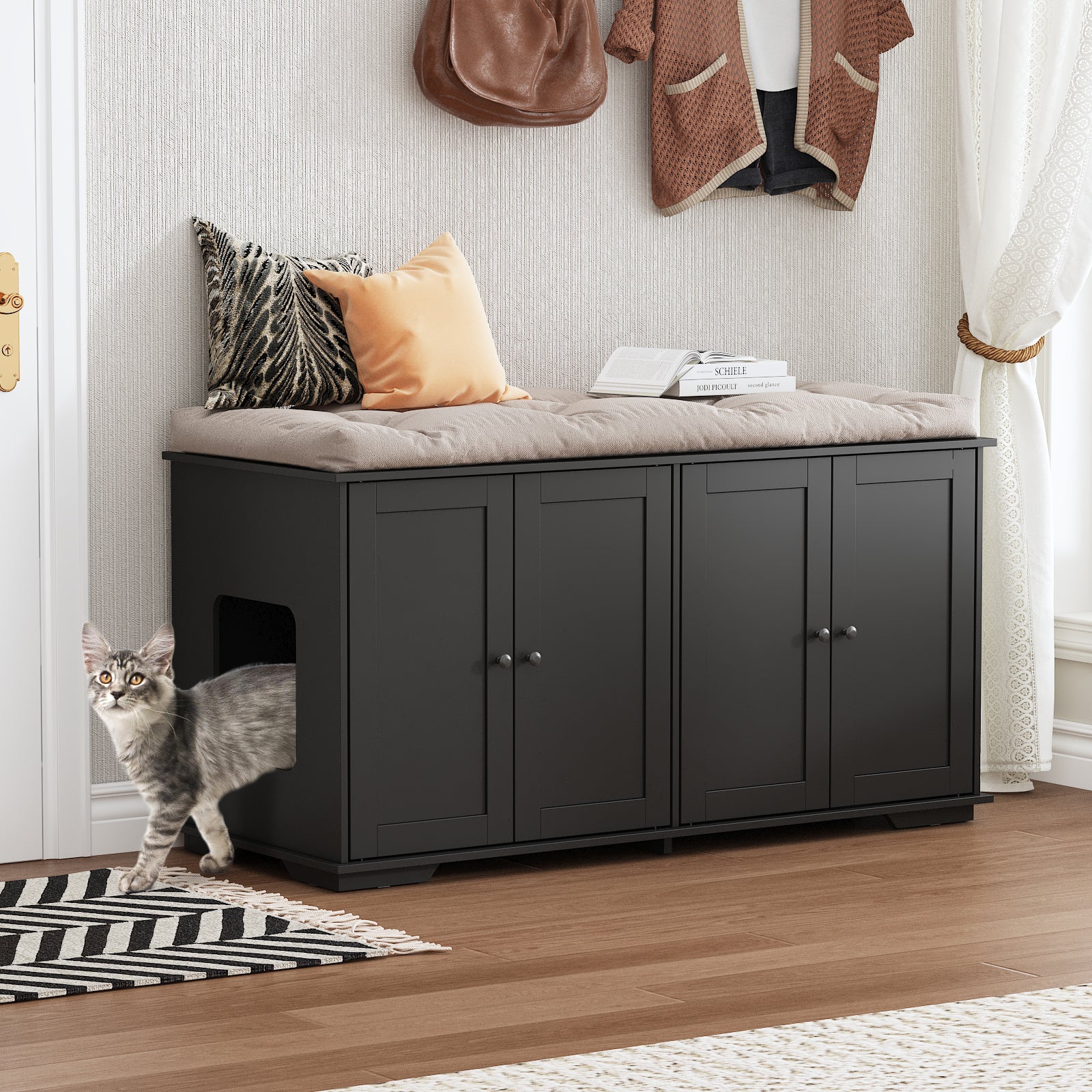 Cat Litter Box Enclosure