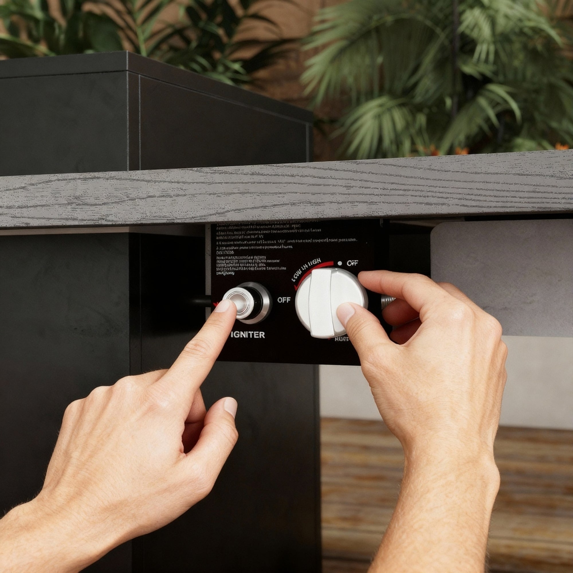 54" Propane Gas Fire Table – High-Heat, Low-Maintenance Outdoor Luxury