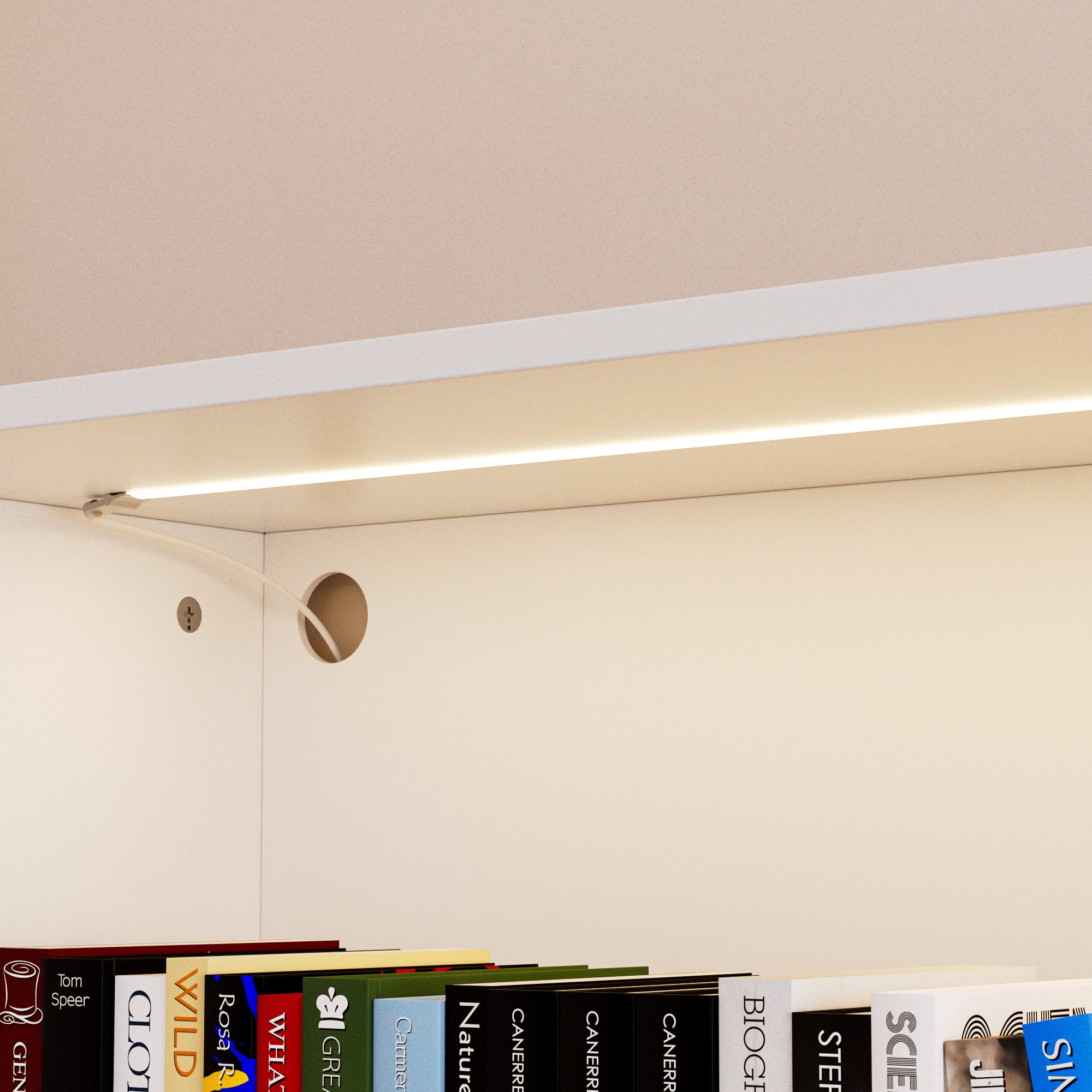 King Size Storage Bed With USB Port And Light Strip