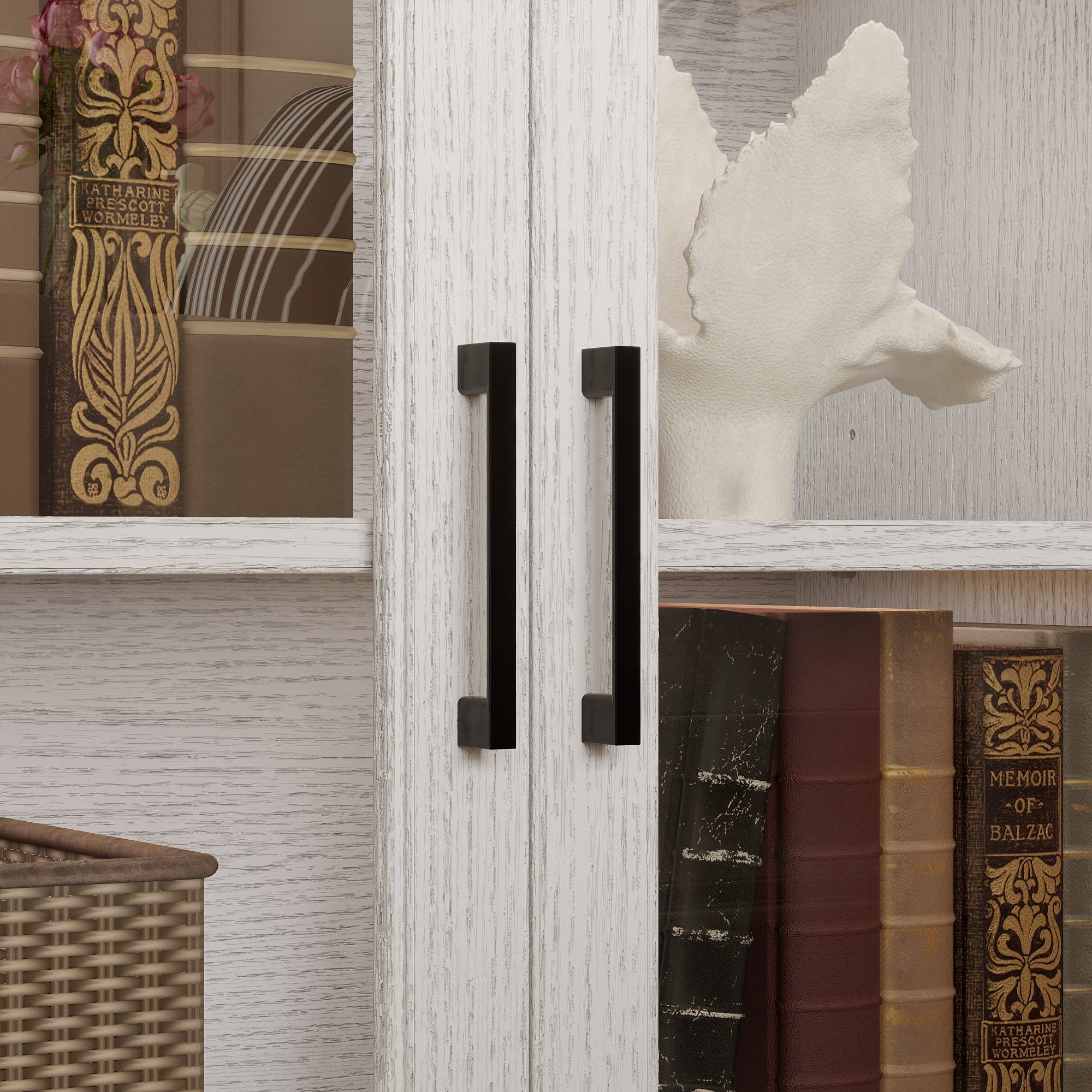 63" W Sideboard Cabinet Buffet Storage Cabinet