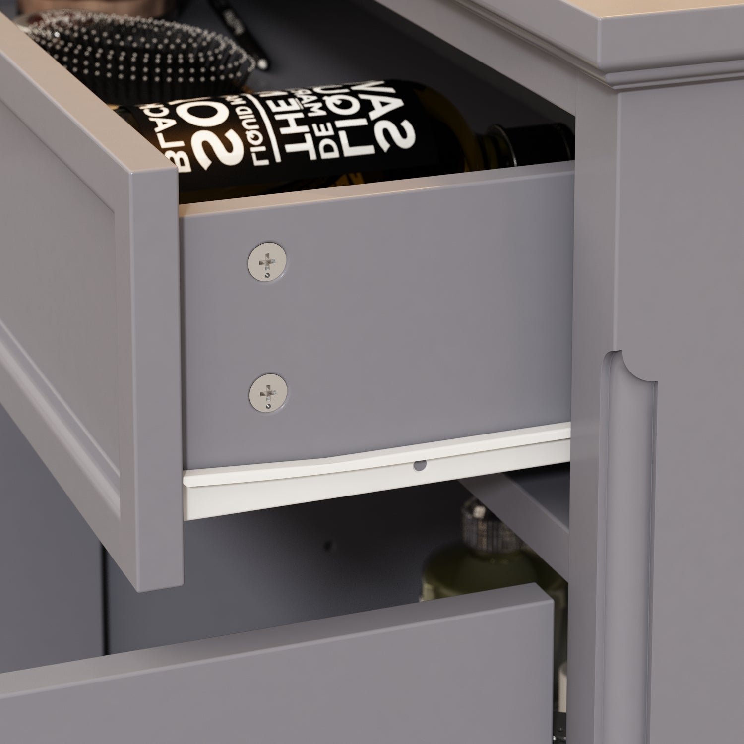 Sideboard Contemporary Buffet Storage Cabinet with Drawers & Doors Buffet Cabinet