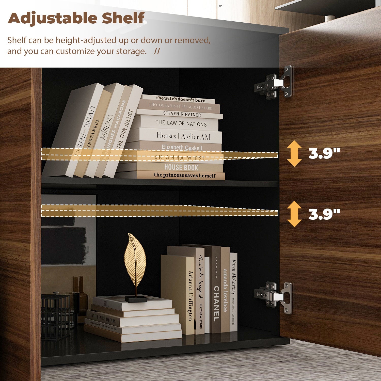 L-Shaped Corner Computer Desk with Drawers Brown Wood Grain