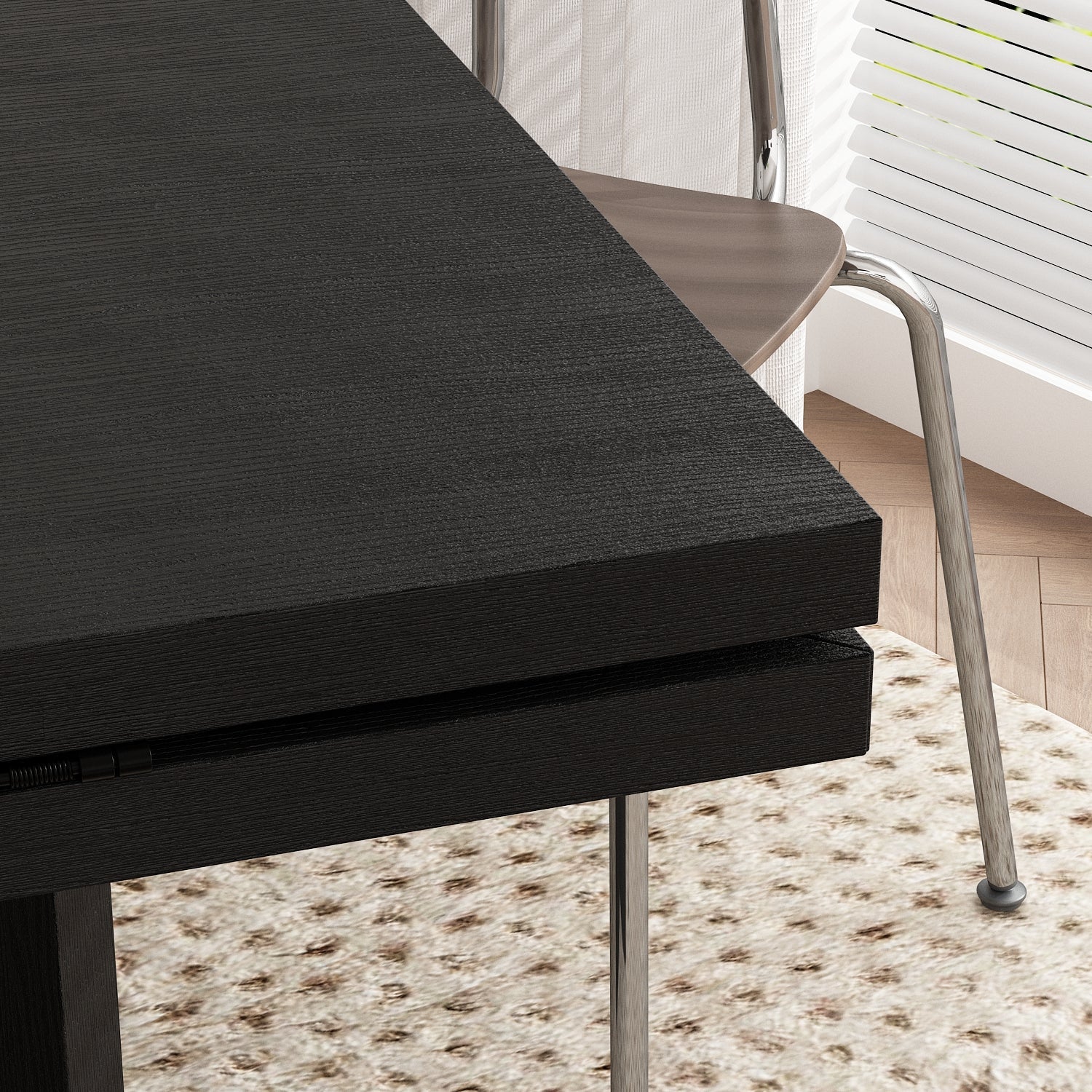 47.2" Round Folding Dining Table